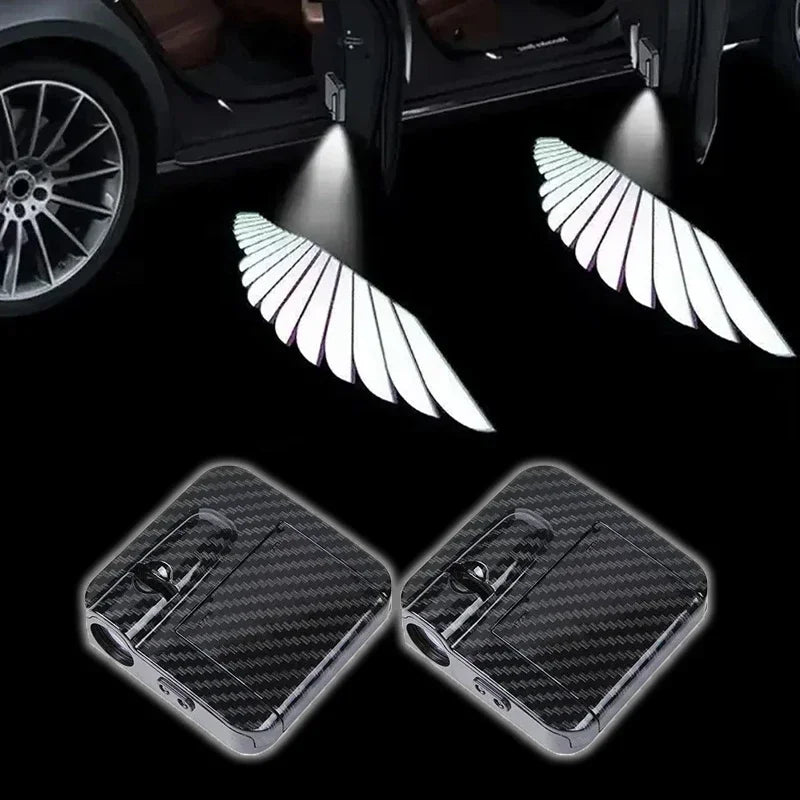 Angel Wings Car Door Welcome Light